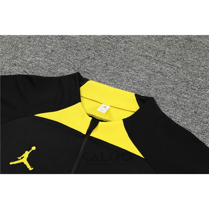 Tuta da Track di Felpa Paris Saint-Germain Jordan 2022-2023 Nero
